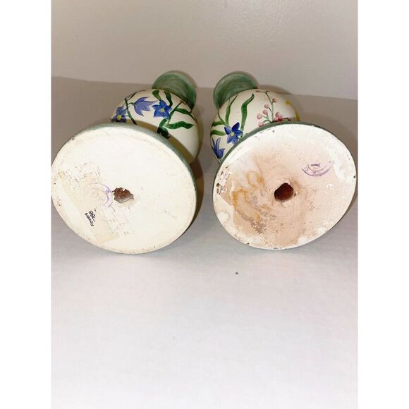 Sally Eckman Roberts Floral Candle Stick Holders - Picture 5 of 7